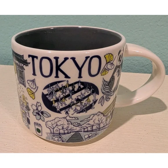 Starbucks 2023 Tokyo Japan Been There Series Mug 14oz Across The Globe - Picture 1 of 9
